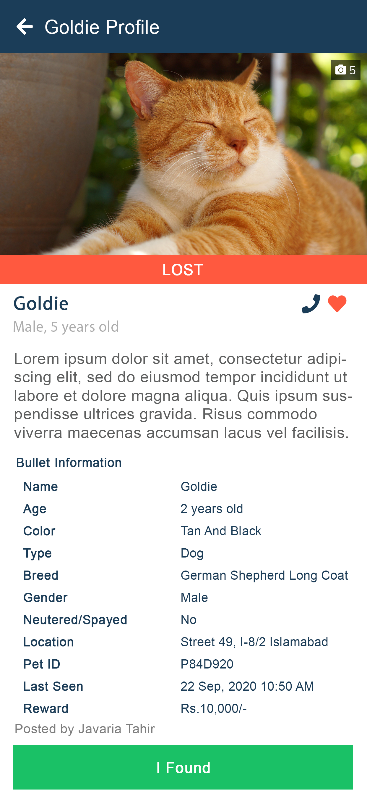 PetFinder App Screenshot 14