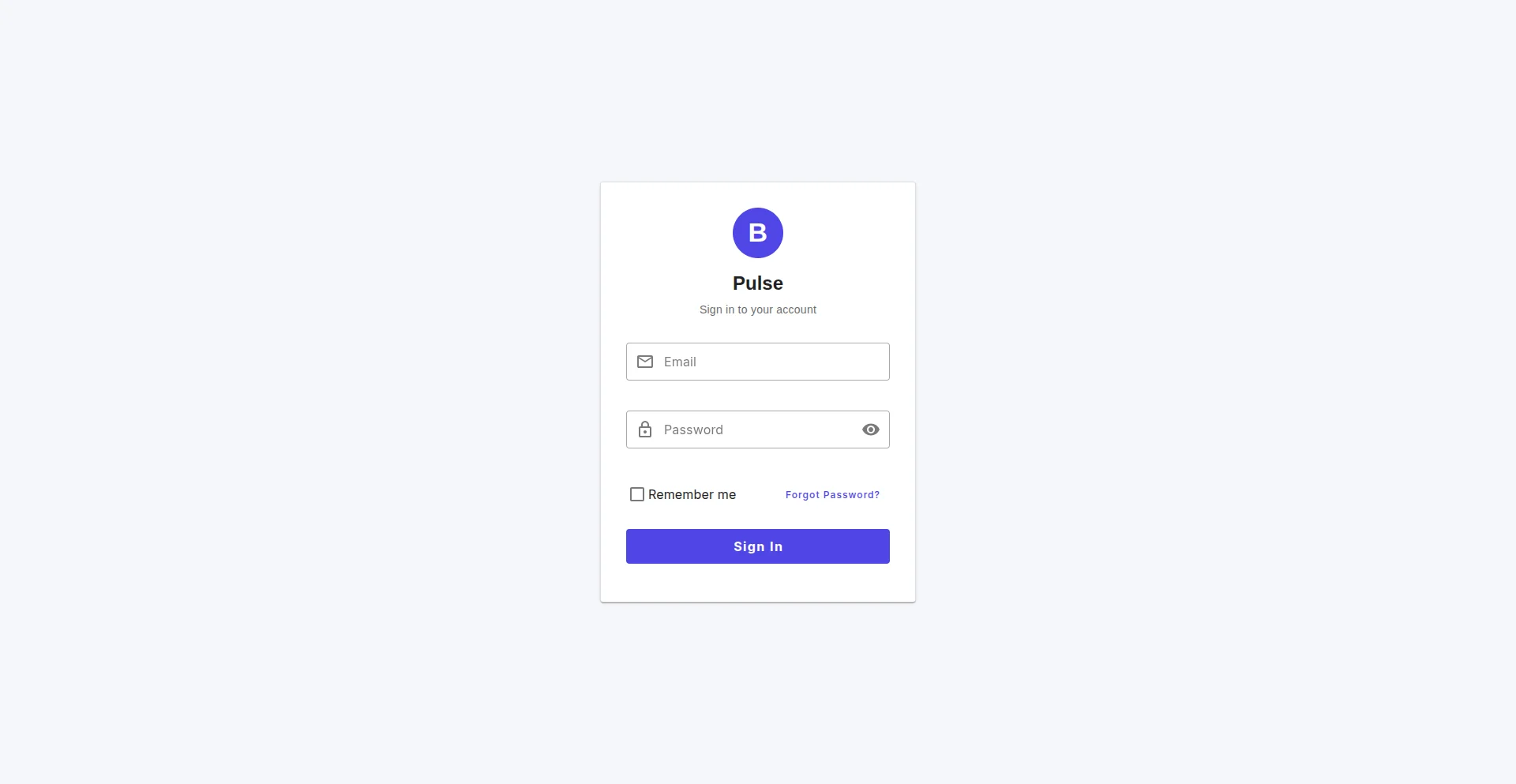 Login