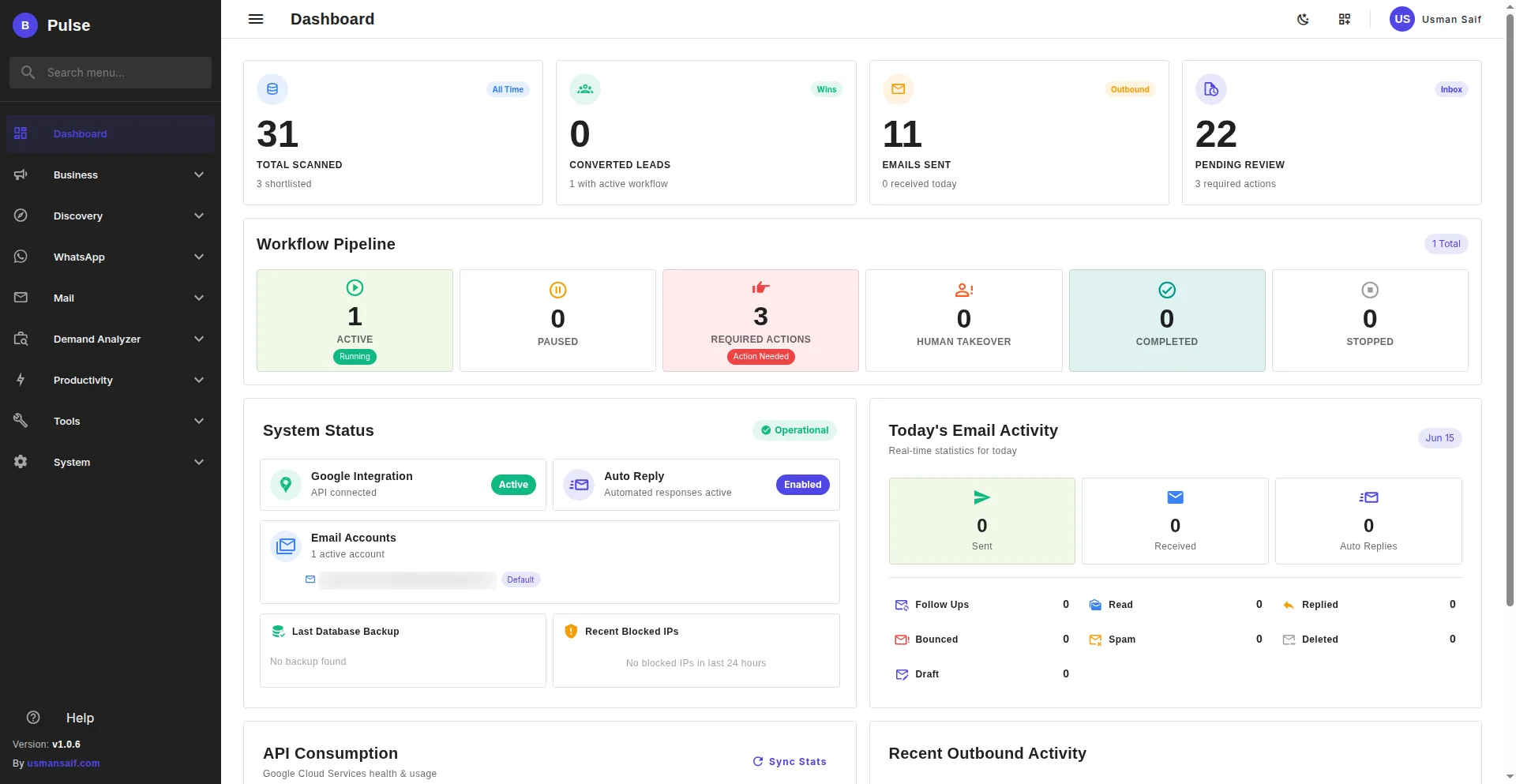 BizPulse Dashboard