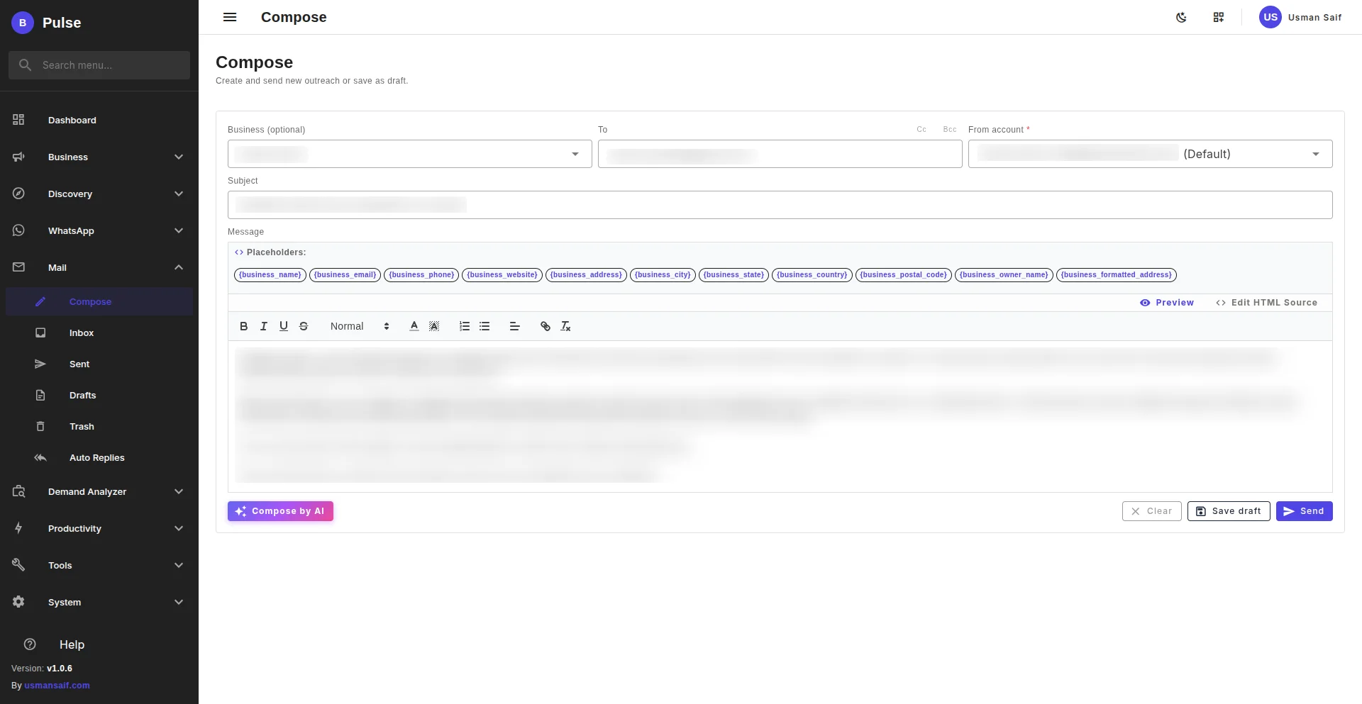 Email Compose